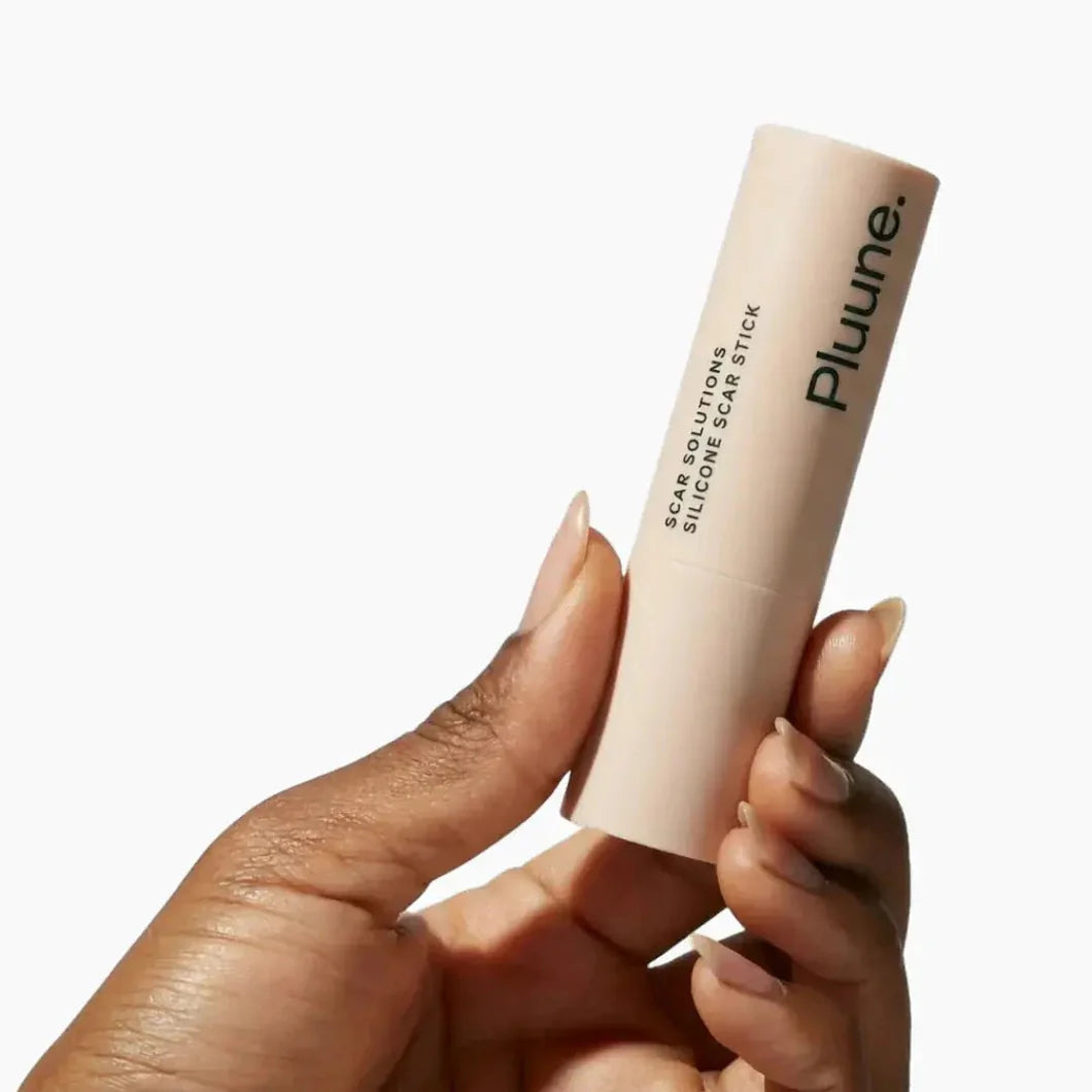 Real customer with post-acne marks